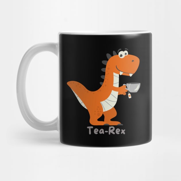 Tea Rex by Artist usha